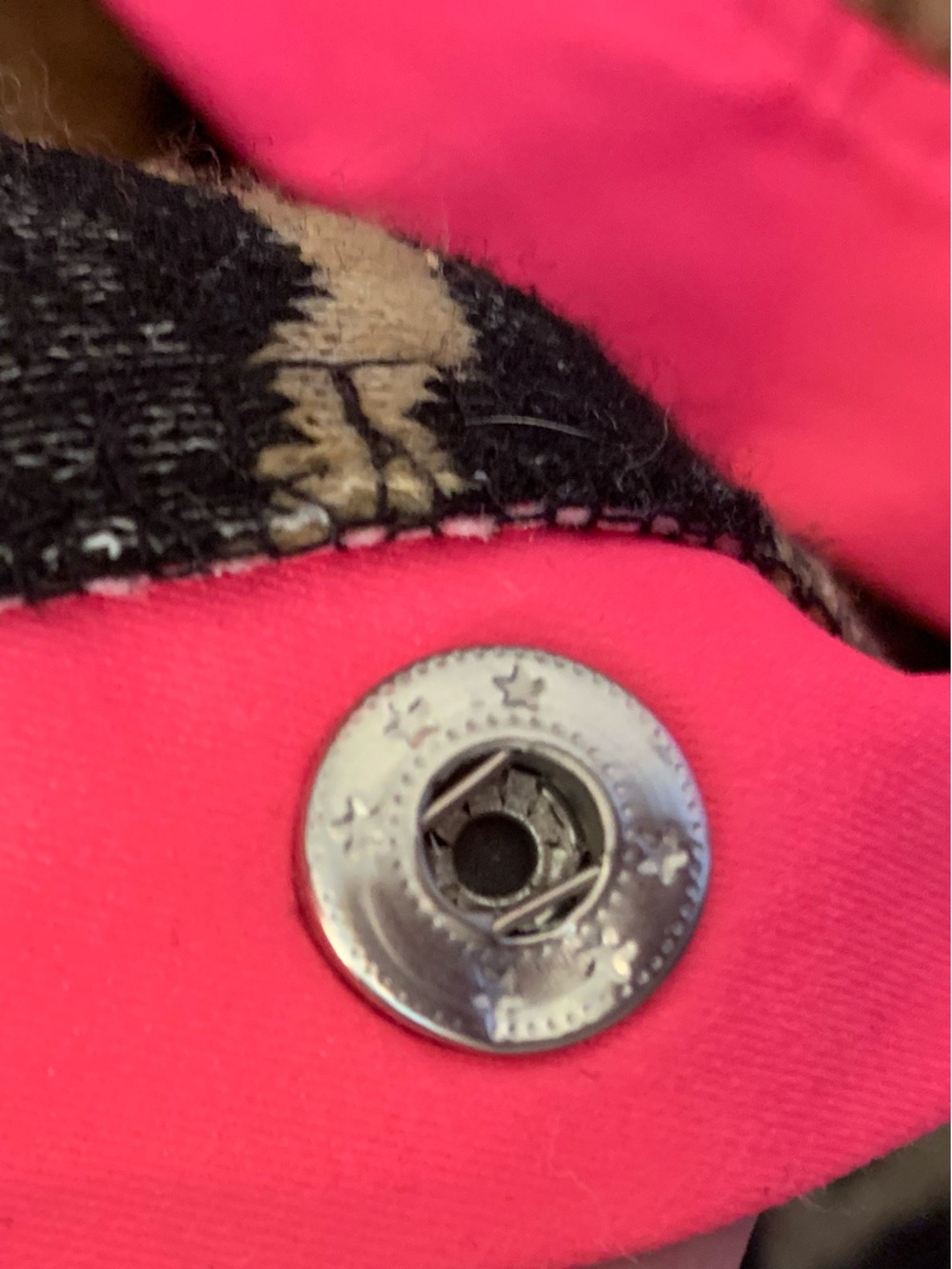 NEW Hot Pink & Leopard Shepherd Jacket Cheetah Animal Print Woman’s Size 2X - Picture 10 of 10